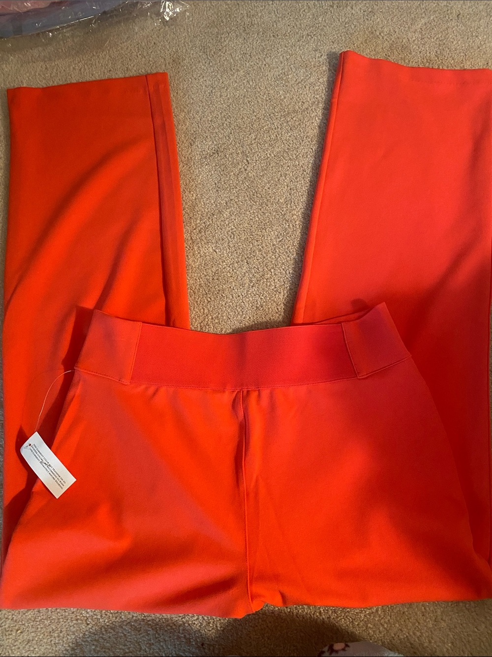 DG2(Diane Gilman) NWT coral pull on knit flex pants - Picture 4 of 4